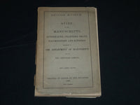 1906 BRITISH MUSEUM GUIDE TO THE MANUSCRIPTS BOOK - GRENVILLE LIBRARY - J 4318