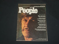 1974 AUGUST 19 PEOPLE MAGAZINE - CHARLES BRONSON - B 4704