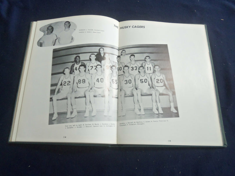 1957 ORBITER BLOOMSBURG STATE TEACHERS COLLEGE YEARBOOK- BLOOMSBURG, PA- YB 2653