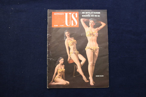 1949 DECEMBER BETWEEN US MAGAZINE - ROSEMAY WILLIAMS - 1ST ISSUE COVER - E 11299