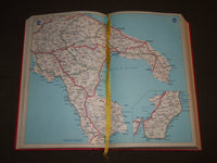 1955 EUROPA TOURING AUTOMOBILE GUIDE BOOK - HALLWAG BERN - NICE MAPS - KD 4885