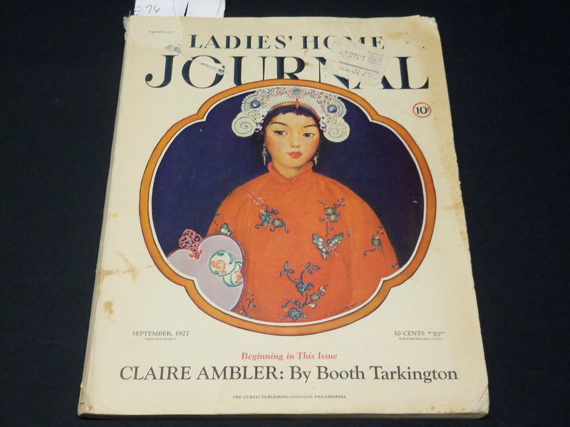 1927 SEPTEMBER LADIES HOME JOURNAL MAGAZINE - KEWPIEVILLE - NICE ADS - F 360