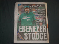 2019 DECEMBER 24 NEW YORK DAILY NEWS NEWSPAPER-FLOODING RAIN IN SOUTH -YULE SLOG