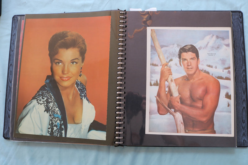 MOVIE STAR SCRAPBOOK - TYRONE POWER - NATALIE WOOD - E 26482