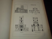 1887 PUGIN STUDENTSHIP DRAWINGS VOLUME #43 OF 200 - G. WASHINGTON BROWNE - Z 285