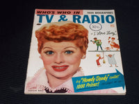 1953 #3 WHO'S WHO IN TV & RADIO MAGAZINE - LUCILLE BALL COVER - E 15610