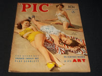 1938 AUGUST 23 PIC MAGAZINE - WINTERS HOLM HAYWARD COVER - E 5033