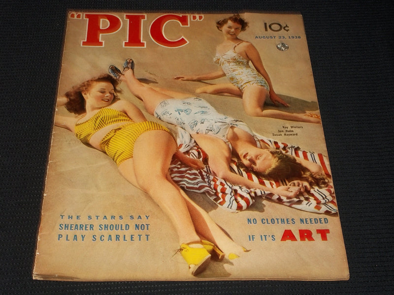 1938 AUGUST 23 PIC MAGAZINE - WINTERS HOLM HAYWARD COVER - E 5033