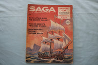 1961 JANUARY SAGA MAGAZINE - CAPTAIN BLIGH THE BOUNTY VILLIAN COVER - E 26650