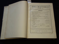 1906 OCTOBER-1907 MARCH THE CRAFTSMAN MAGAZINE BOUND VOLUME - KD 7893