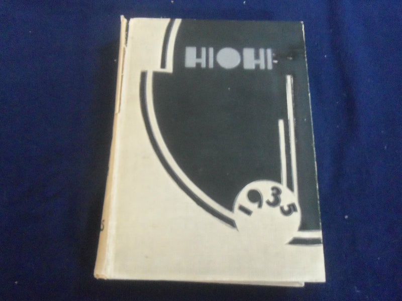 1935 THE HIOHI OBERLIN COLLEGE YEARBOOK - OBERLIN, OHIO - YB 2809