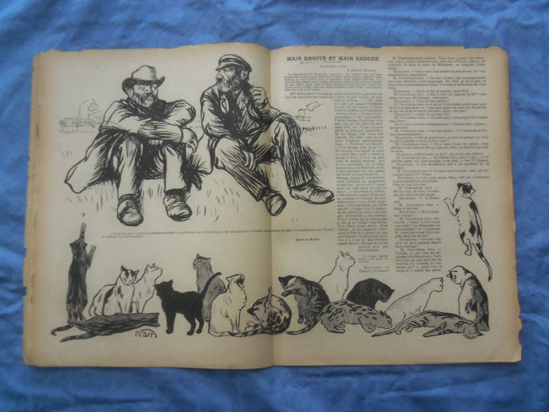 1903 JAN 17 LE SOURIRE MAGAZINE - ILLUSTRATED COMEDY - FRENCH TEXT - SP 4865J