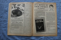1938 OCTOBER THE OPEN ROAD FOR BOYS MAGAZINE - SIX-MAN FOOTBALL - ST 5510K