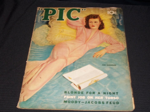 1938 SEPTEMBER 20 PIC MAGAZINE - ANN SHERIDAN NICE FRONT COVER - E 2577