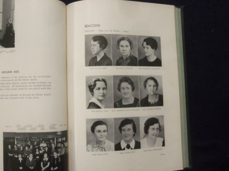 1937 THE BITTER ROOT MISSOULA COUNTY HIGH SCHOOL YEARBOOK-MISSOULA, MO - YB 3325