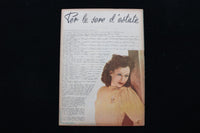 1949 JULY 30 CONFESSIONI MAGAZINE - ELIZABETH TAYLOR COVER - E 26066