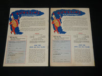 1955 JULY JACK AND JILL MAGAZINE LOT OF 2 ISSUES - AMERICAN FLAG COVER - J 6088