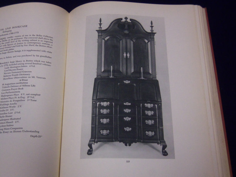 1952 AMERICAN FURNITURE QUEEN ANNE CHIPPENDALE PERIODS BOOK BY DOWNS - KD 3429
