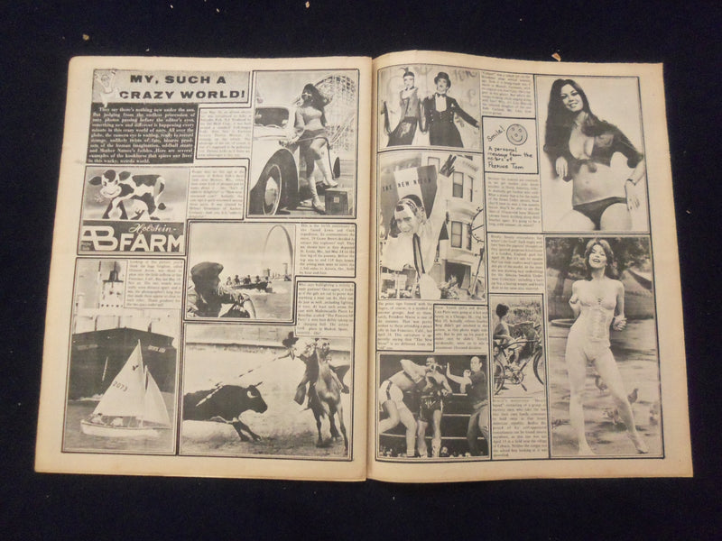1971 AUGUST 4 PEEPING TOM NEWSPAPER - PRETTY GAL IS RAPED OVER & OVER - NP 7293