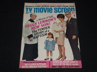 1968 JANUARY TV AND MOVIE SCREEN MAGAZINE - PEGGY LENNON COVER - E 15533