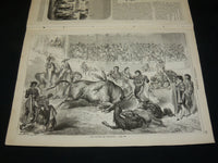1861-1862 L'UNIVERS ILLUSTRE FRENCH MAGAZINE LOT OF 23 - NICE ILLUS. - NP 5343