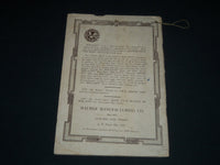 1928 EVERYDAY ALMANAC AND HOME HELPS SOFTCOVER BOOK - MAURER CO. - J 4005