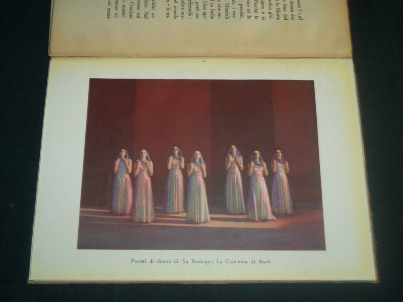 1941 LA DANSA E LE DANZE BY RENZO ROSSI - NICE PHOTOS - ITALIAN - KD 5715