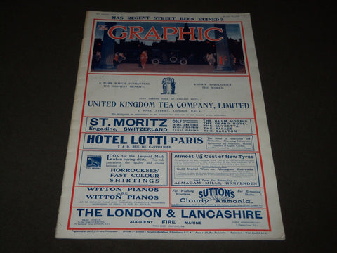 1923 JULY 14 THE GRAPHIC MAGAZINE - GREAT PHOTOS - J 2773