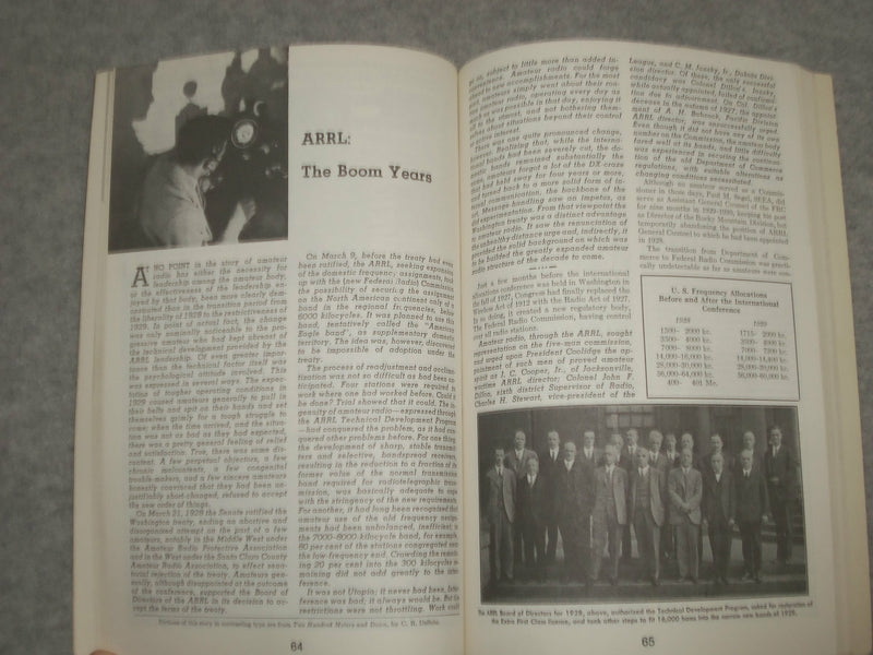 1981 FIFTY YEARS OF A.R.R.L. - 1ST EDITION, 3RD PRINTING - J 6344