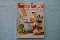 1957 NOVEMBER HOUSE & GARDEN MAGAZINE - CHRISTMAS GIVING COVER - E 26516