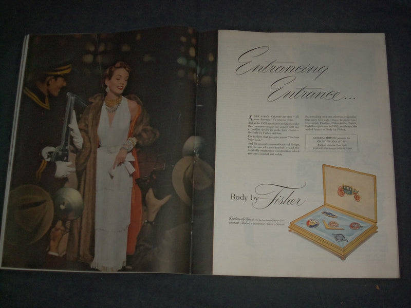 1953 JANUARY 17 THE SATURDAY EVENING POST MAGAZINE - ILLUSTRATED COVER -SP 2479N