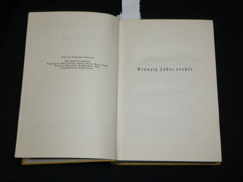 1925 DER KOPF HARDCOVER BOOK BY HEINRICH MANN - GERMAN - KD 7421