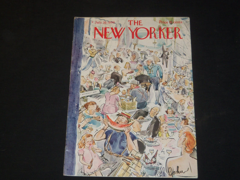1940 JULY 20 THE NEW YORKER MAGAZINE - ILLUSTRATED COVER - NY 33