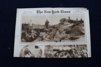 1914 OCTOBER 18 NEW YORK TIMES PICTURE SECTION - WORLD SERIES - NP 8880