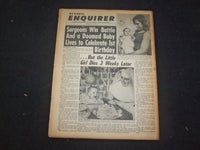 1965 APRIL 18 NATIONAL ENQUIRER NEWSPAPER - BURTON: LIZ TAMED ME! - NP 7382