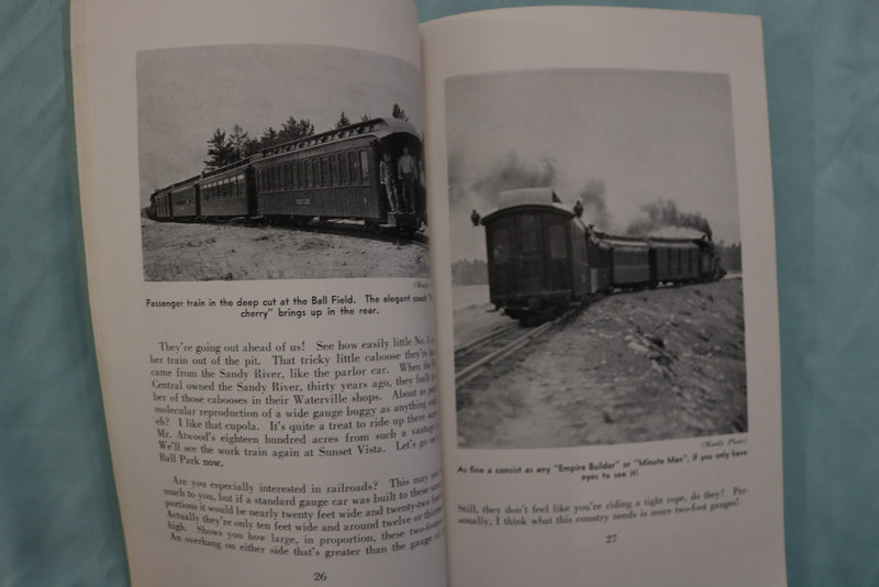 1947 EDAVILLE RAILROAD SOFTCOVER BOOK BY LINWOOD W. MOODY - K 3334