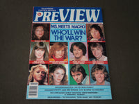 1979 JANUARY PREVIEW MAGAZINE - MS. MEETS MACHO COVER - ROBIN WILLIAMS - CW 937