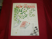 1983 FEBRUARY 14 NEW YORKER MAGAZINE FRONT COVER ONLY - GREAT ART FOR FRAMING