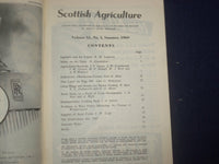 1960 SCOTTISH AGRICULTURE MAGAZINE - LOT OF 3 - J 6004