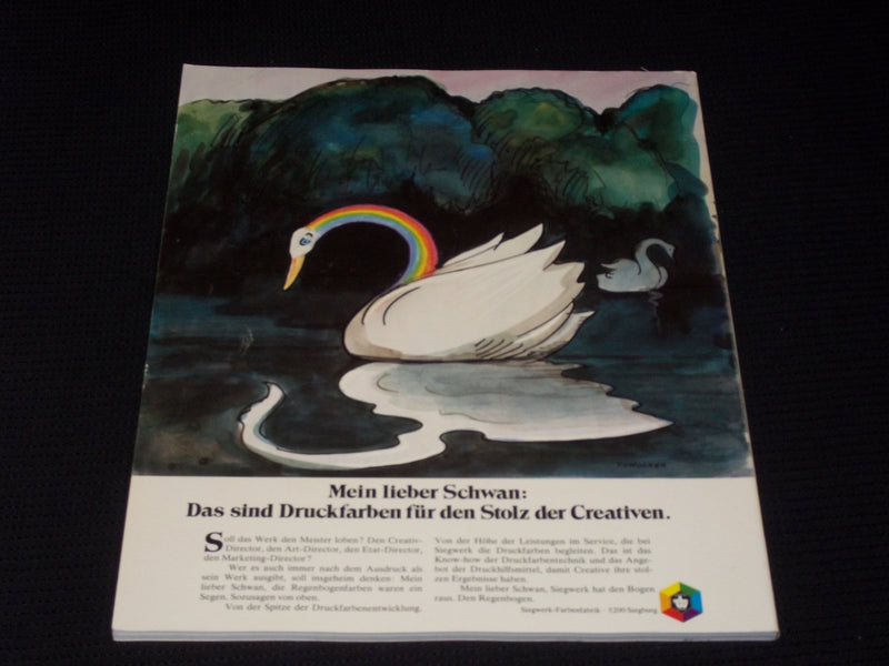 1977/78 #189 GRAPHIS MAGAZINE - BEAUTIFUL FRONT COVER - E 4058