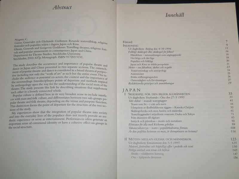 2000 GASTAR ENERALER OCH ACKANDE GUDINNOR BOOK BY CHRISTINA NYGREN - KD 5980I