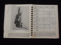 1961 THE FLOWER ARRANGEMENT CALENDAR SOFTCOVER BOOK BY VAN PELT WILSON - J 9940