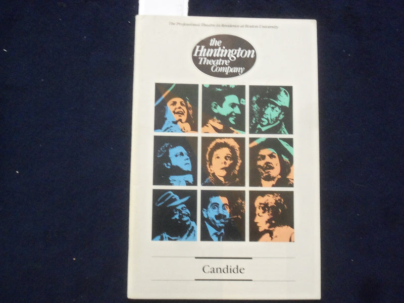 1989 CANDIDE PROGRAM - HUNTINGTON THEATRE CO. - MANY SIGNATURES - J 9724