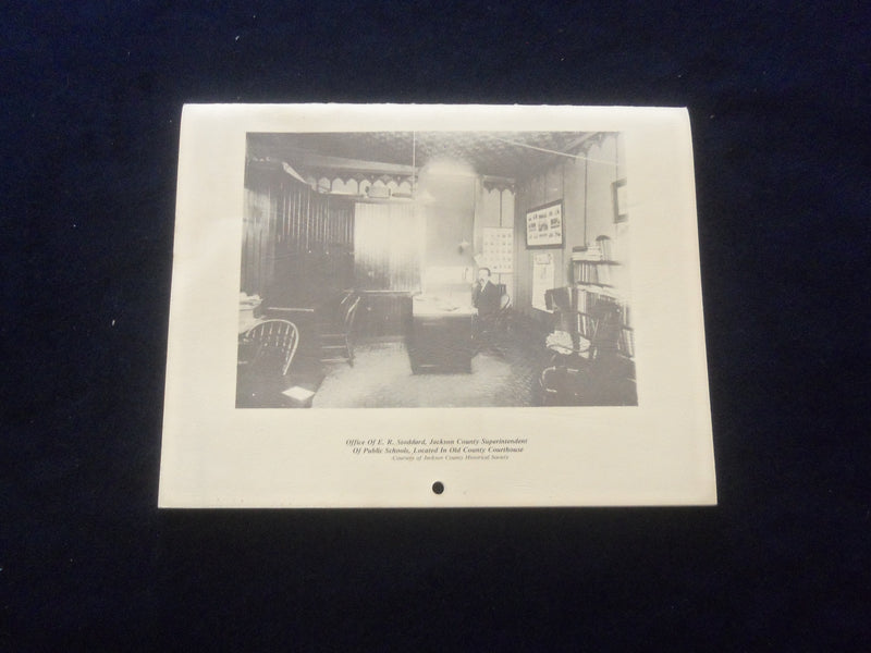 1987 HISTORICAL CALENDAR - JACKSON COUNTY, IOWA HISTORICAL SOCIETY - J 8369