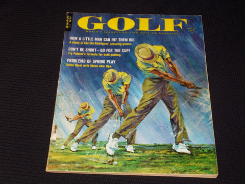 1965 MAY GOLF MAGAZINE - CHI CHI RODRIGUEZ NICE FRONT COVER - E 327