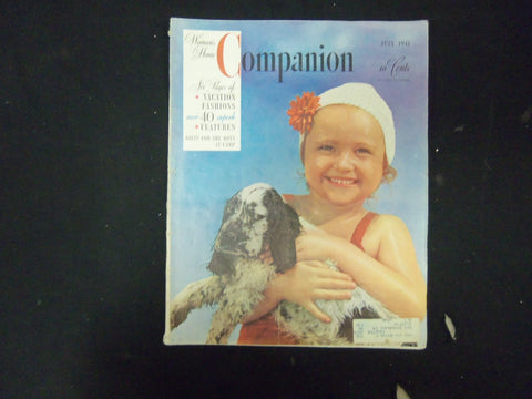 1941 JULY WOMAN'S HOME COMPANION MAGAZINE - ILLUSTRATIONS STORIES ADS-ST 3881
