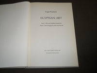 1968 EGYPTIAN ART HARDCOVER BOOK BY VAGN PPOULSEN - KD 4899