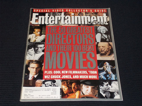1996 APRIL 19 ENTERTAINMENT WEEKLY MAGAZINE - 50 GREATEST DIRECTORS - E 12347