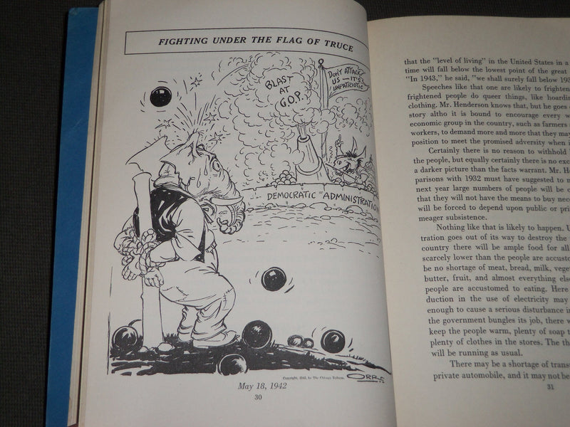 1944 THUNDERER OF THE PRAIRIES SOFTCOVER BOOK- THE CHICAGO TRIBUNE - KD 4735