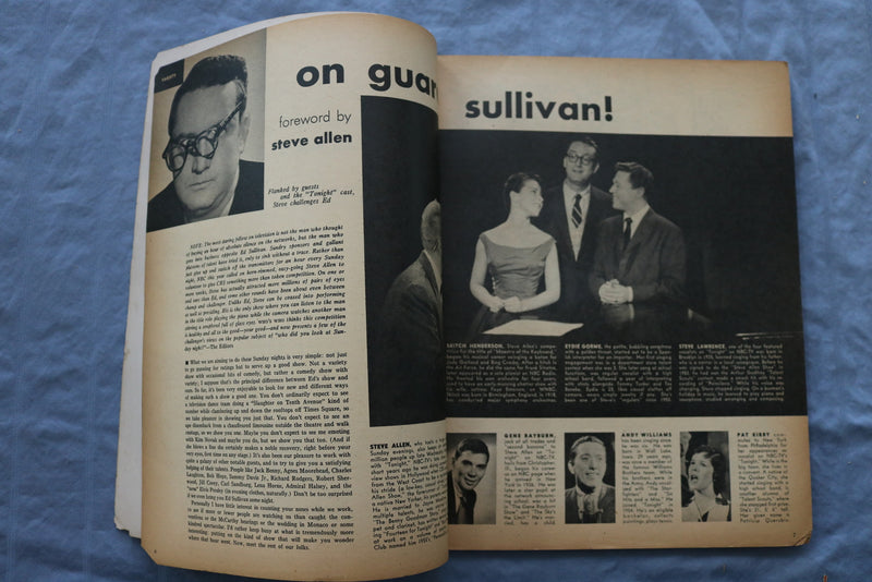 1956-57 WHO'S WHO IN TELEVISION AND RADIO MAGAZINE - PERRY COMO COVER - ST 1003E
